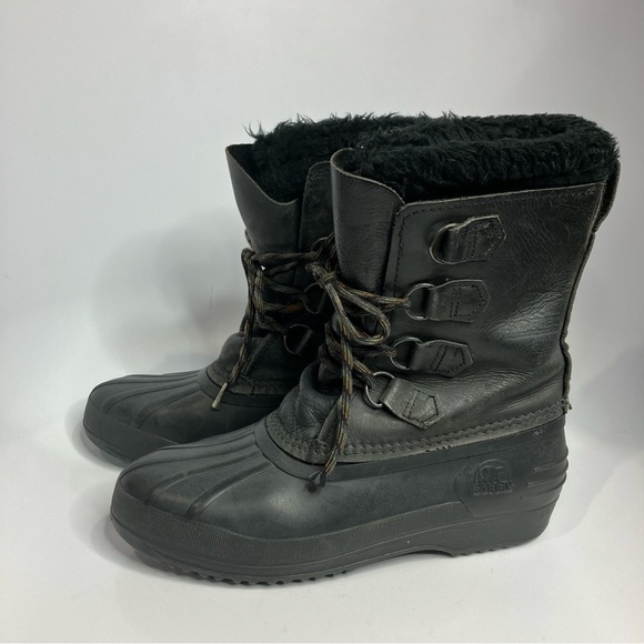 Vintage Sorel waterproof lace up boots size 8 - Picture 1 of 11